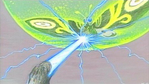 DailyMothra's tweet photo. Today's Daily Mothra! 🦋

Concept art from 🎥 "Godzilla vs. Mothra" (1992) https://t.co/wkTKubsUJE