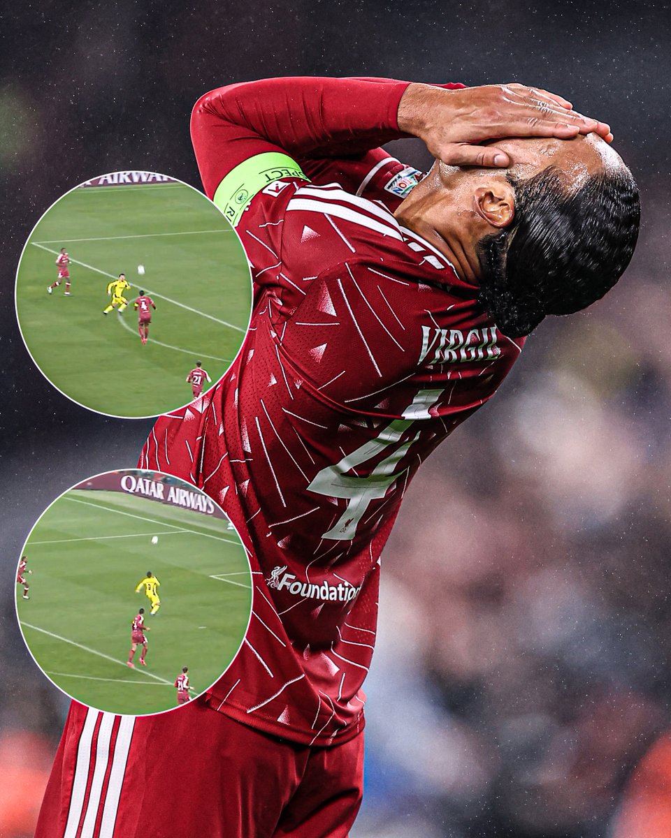 ESPNUK's tweet photo. Virgil van Dijk has made more errors leading to goals (4) than any other Liverpool player since the start of this year 😳 https://t.co/1RkYweIGps