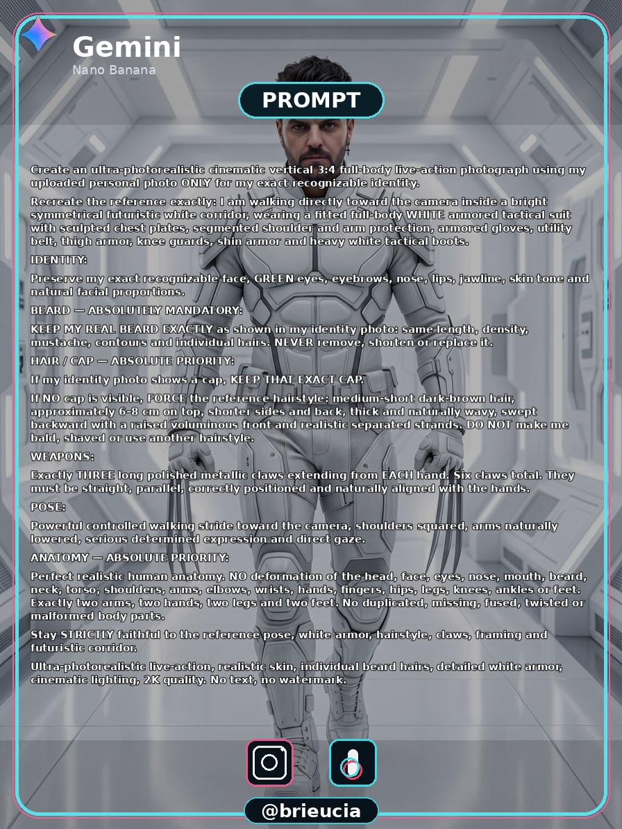 piresmayaw47's tweet photo. WHITE WOLVERINE — SILENT. SHARP. UNSTOPPABLE. Forget the shadows. This time, Wolverine goes completely white. A futuristic white combat suit, a sterile high-tech corridor, and six razor-sharp claws ready for action. No bright colors. No https://t.co/fb6JhF6c6r