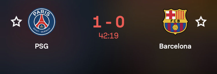BrandConnect_NG's tweet photo. PSG takes the lead ⚽️D.DOUE https://t.co/42eEIBW2jT