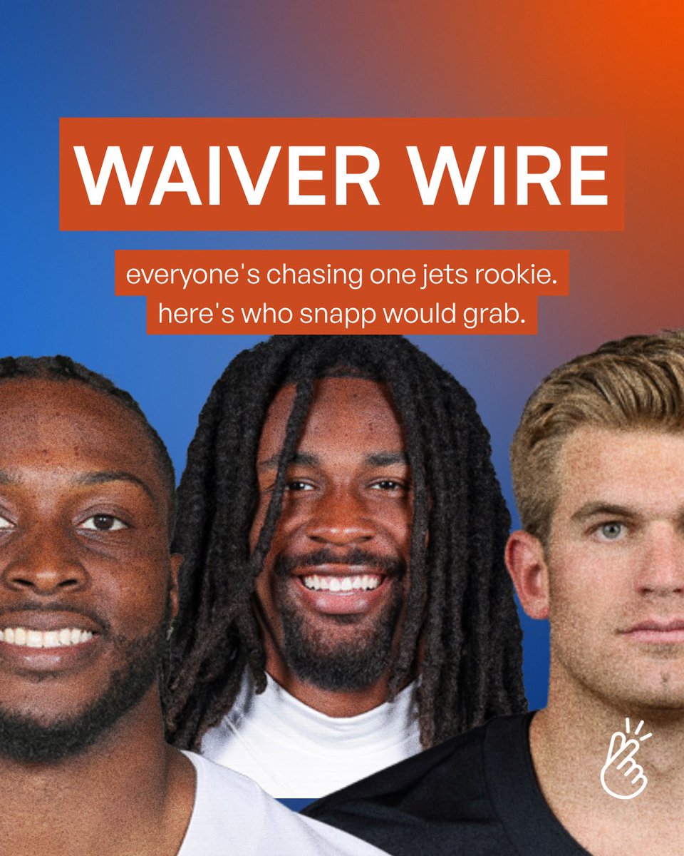 trysnapp's tweet photo. y'all added omar cooper jr. 3.7 million times in 48 hours. still only 16% rostered.

week 7 waiver wire:
wr omar cooper jr. (nyj)
wr ryan flournoy (dal)
te michael mayer (lv)
qb kyler murray (min)
rb tyrone tracy jr. (nyg) https://t.co/LdnN9XItfh
