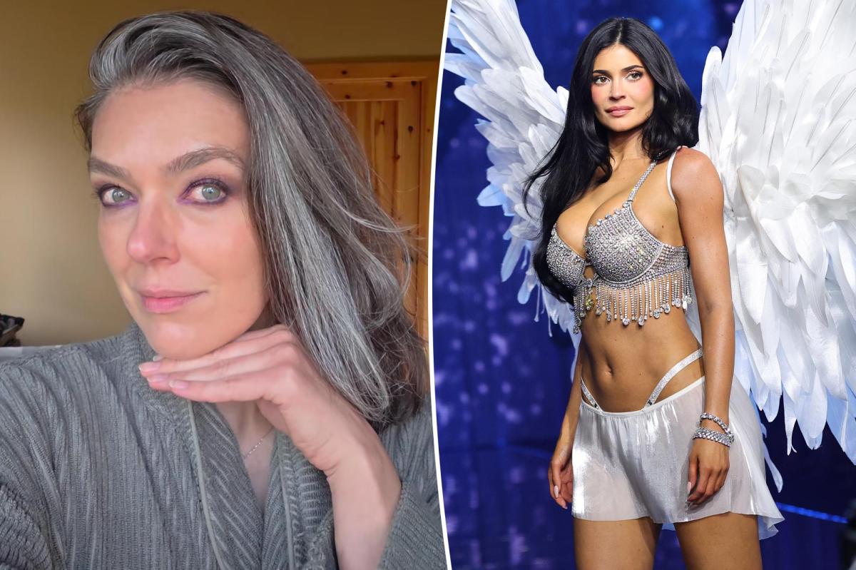 PageSix's tweet photo. Adrianne Curry brutally slams Kylie Jenner’s Victoria’s Secret debut: ‘She doesn’t have a model’s body’ https://t.co/MkKu2bueh4 https://t.co/VUhl4Xj2Ix