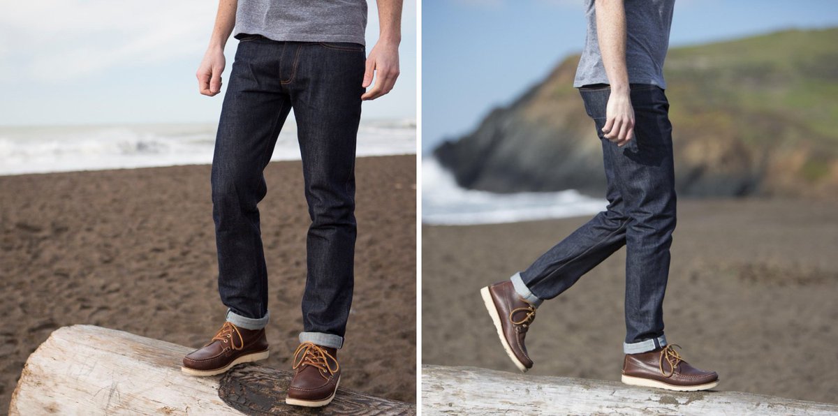 WellBuiltStyle's tweet photo. Heads up - Gustin just put their 1968 Made in the USA selvedge denim jeans on sale for $99 (affiliate): https://t.co/APRLdeX3p3

It is a pre-order but that's a steal of a deal for high quality American denim. Lots of fit options available with a 30 return/exchange policy. 

Easily the best deal on quality selvedge denim right now.
