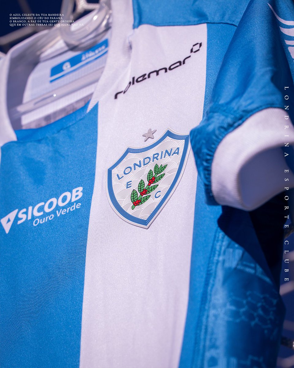 LondrinaEC's tweet photo. 🦈🩵 O manto do Tubarão para o duelo contra o Cuiabá!
📸 Rafael Martins/ Londrina EC.
#VamosPraCimaTubarão #LondrinaEC #LEC #LECxCUI #BrasileiraoB https://t.co/eUj9Okog56