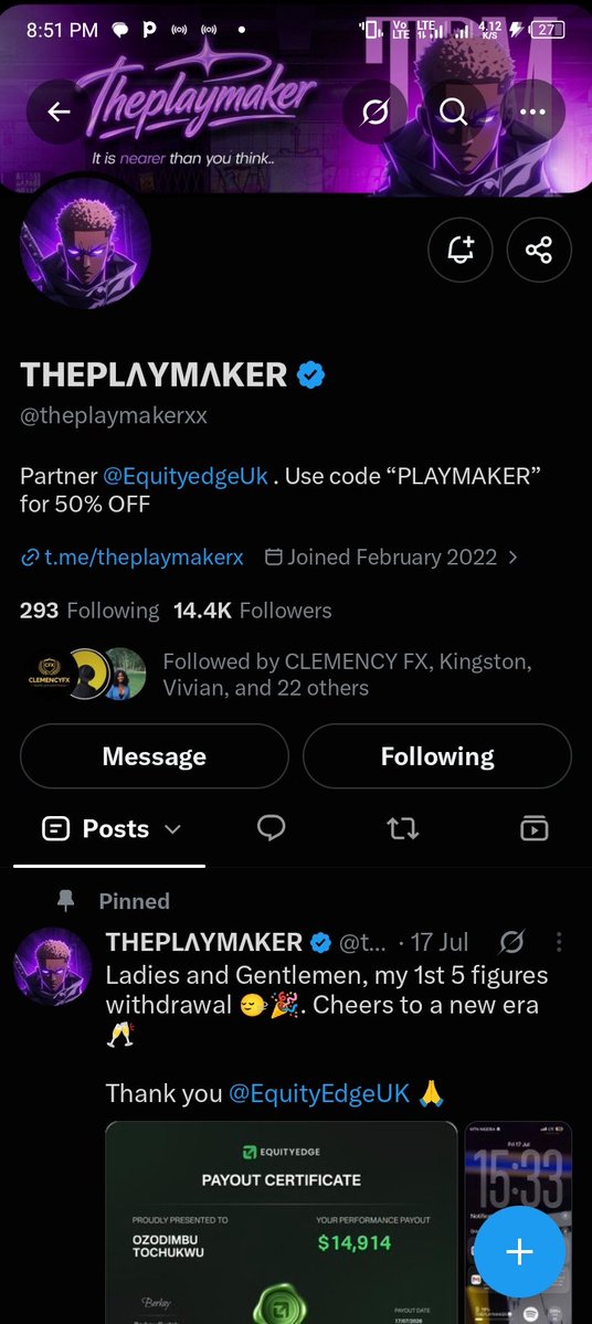 cheucee's tweet photo. @kingstonpips @Danieltrades @berkayglife @EquityEdgeUK @DivineUiX @theplaymakerxx @iampiercer No tell me say i no go win this one again 😭😭😭🥹🥹

Chineke God 
@Danieltrades @berkayglife @EquityEdgeUK @DivineUiX @theplaymakerxx @iampiercer 

Biko unu ❤️💪🏾 https://t.co/hjnrGVXv3m