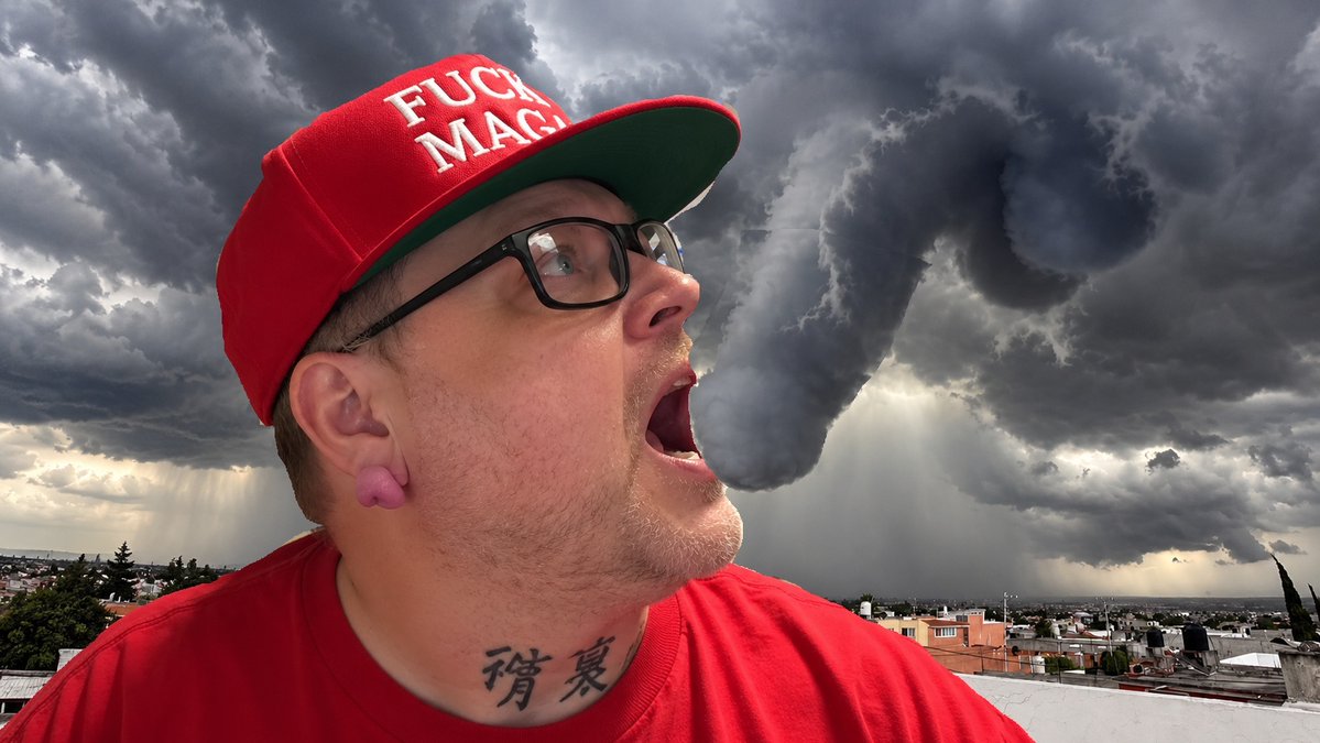 THEPTOWNCHICKEN's tweet photo. You @PTOWNROOSTER  told @Tommy4Trump420 the storm was coming, You were right but you didnt know who the storm was going to hit.  I am the STORM chicken ass bitch boy. https://t.co/KxDrfe1dqq
