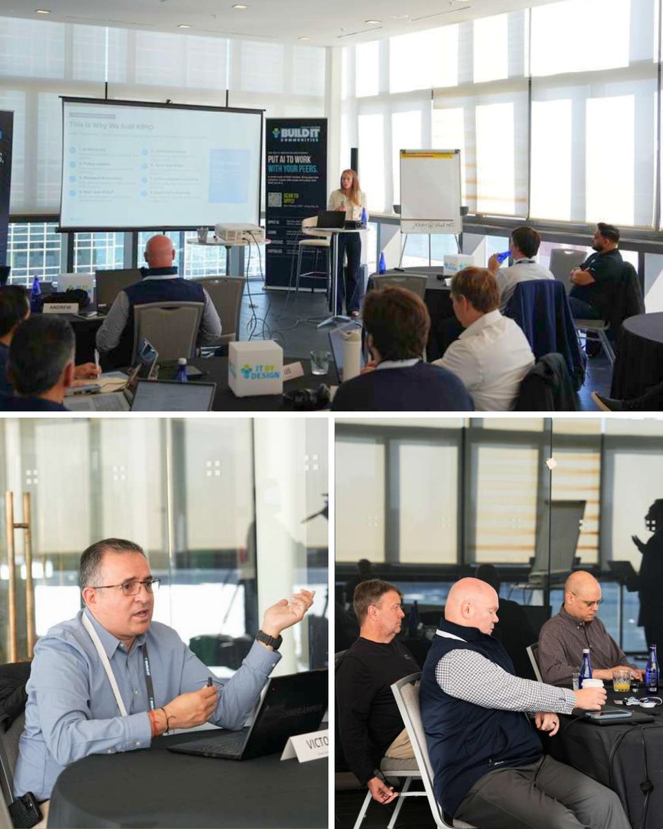 BuildIT_U's tweet photo. After governance, the AI Accelerator’s working case became a client-ready offer, priced as a project and as a monthly service. Day 1 closed with a 48-hour commitment from each participant. https://t.co/g0aLoDm9rW

#AIAccelerator #MSPLeadership https://t.co/Pv63jDzJUg
