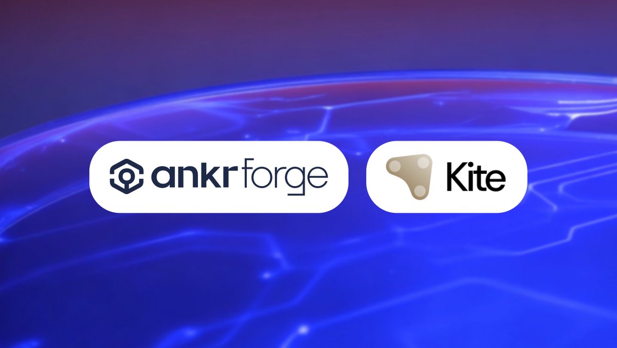 ankr's tweet photo. Ankr × @GoKiteAI 🔥

Forge Heat 2 is LIVE!

Our newest Forge season gives users the chance to explore Kite's infrastructure for autonomous AI agents while earning Forge Points.

→ Create a Kite Agent Passport 
→ Complete social, onchain & KITE holding missions
→ Stack Forge Points to grow your share of the next monthly Drop

Heat 2 is open now. Start earning ↓