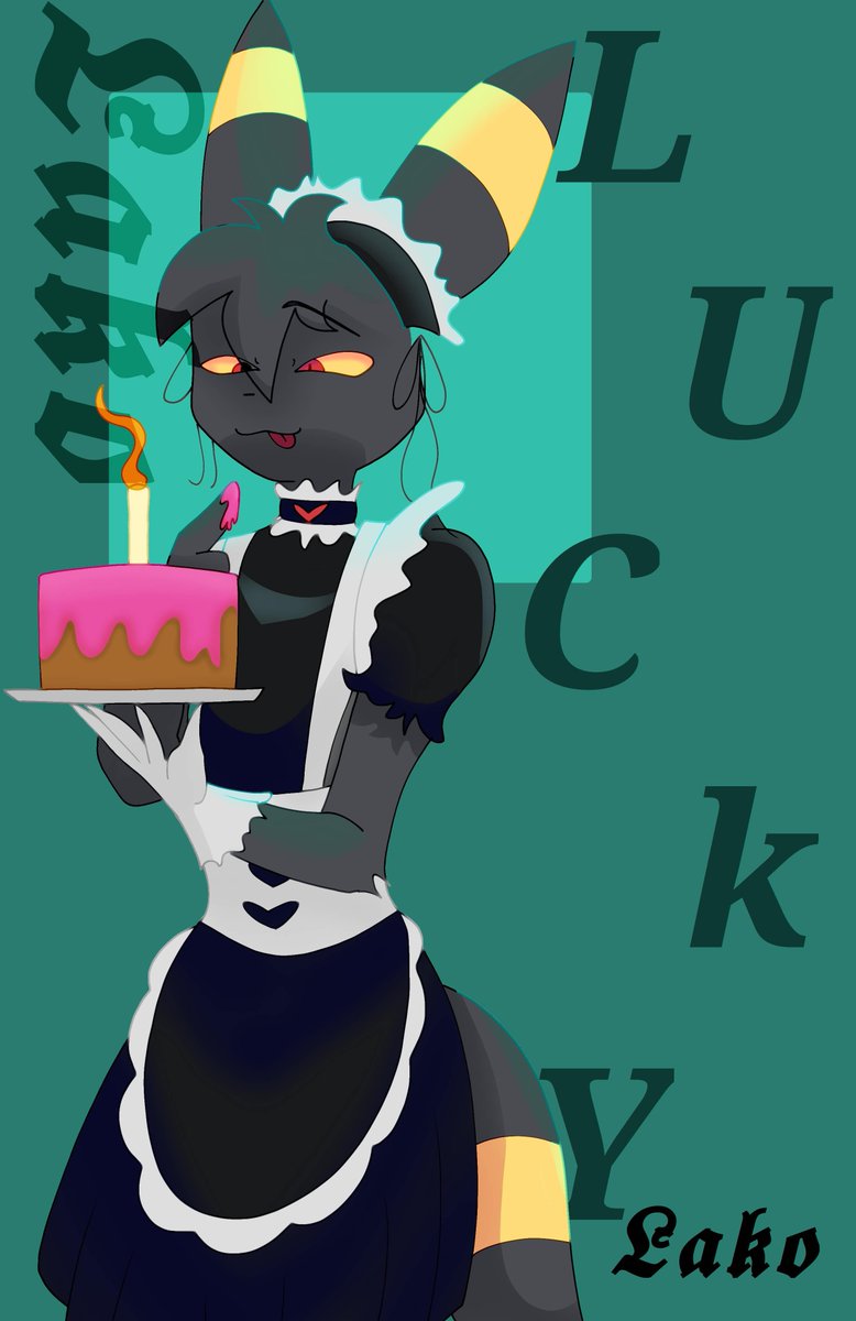 LouisLepus's tweet photo. I told you guys you were going to win a Lucky Maid. 
#LuckyStarComic 
@odeko_yma https://t.co/xvAI3kIQFz