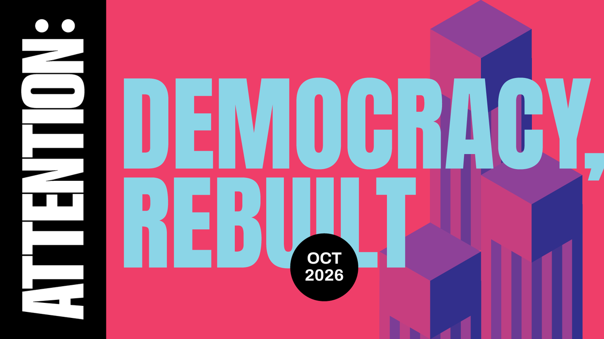 MediaTechDem's tweet photo. A year after Attention: Govern or be Governed asked whether democracies can still govern in the digital age, the question has shifted beneath us. AI is no longer arriving; it is being deployed into the core of democratic life. 🧵 https://t.co/OtYM3pEBio