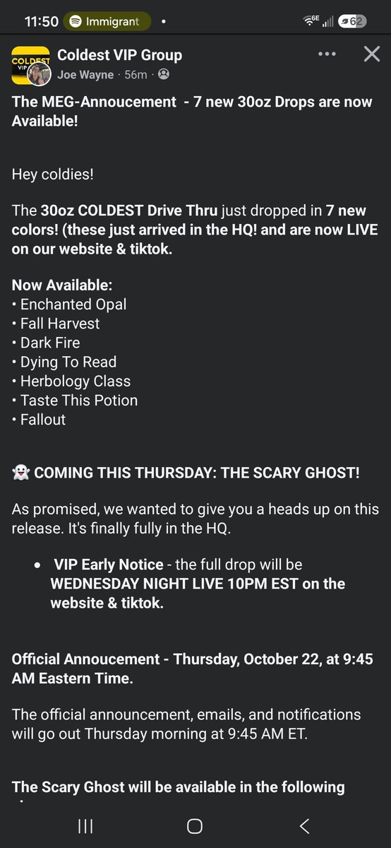 Caboose025's tweet photo. Coldest confirmed Scary Ghost will be available this week! Get your wallets ready!!
Don't forget to use my link and save 10%!
https://t.co/ABsoSc7uQx
#caboose025 #newdrop #coldest #hotnews #getthemwhileyoucan https://t.co/U3SkTxdPvL