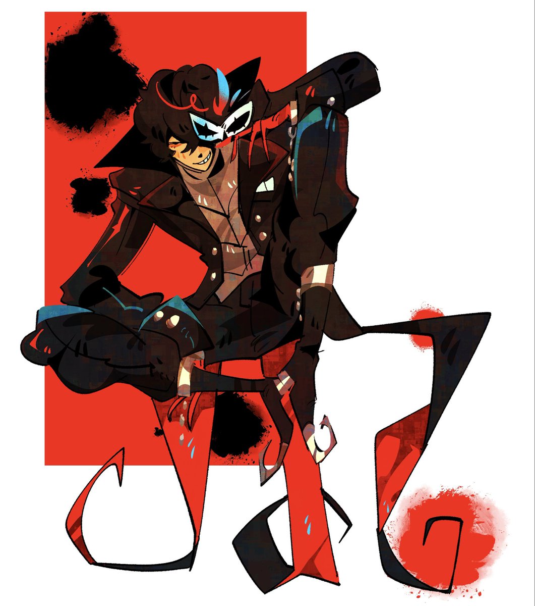 Fishquill's tweet photo. Joker Persona 5 👋 https://t.co/PCSgD69BSS