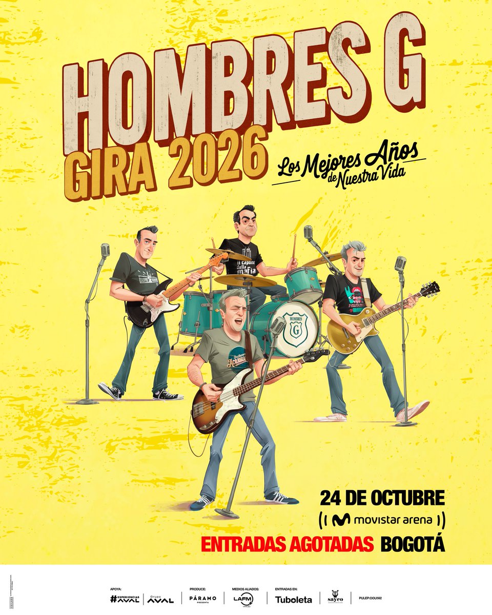 paramo_presenta's tweet photo. 🚨AGOTADO @HombresG 🚨

Nos vemos el 24 🫵 https://t.co/I6WAJCUMgc