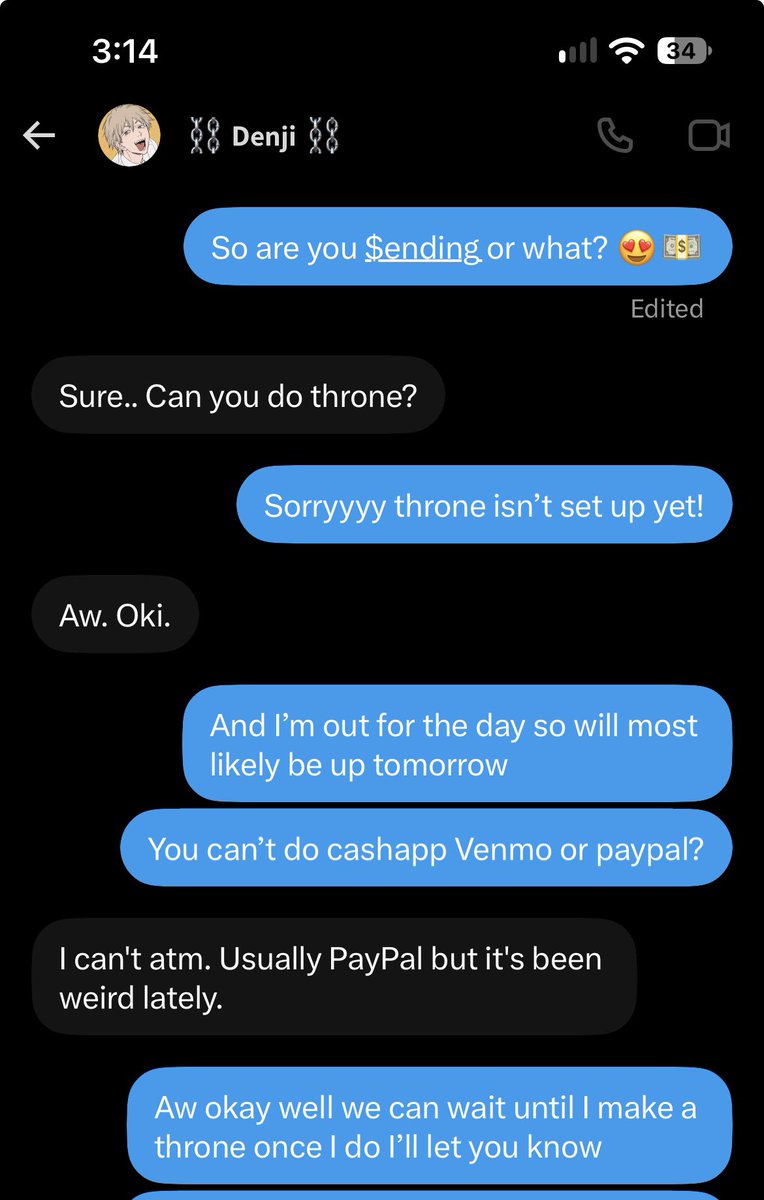 MINAPINKY2DFD's tweet photo. @PAAGIMA Just wanted to warn you your sub was gonna cheat on you https://t.co/QQTfYEr3uD