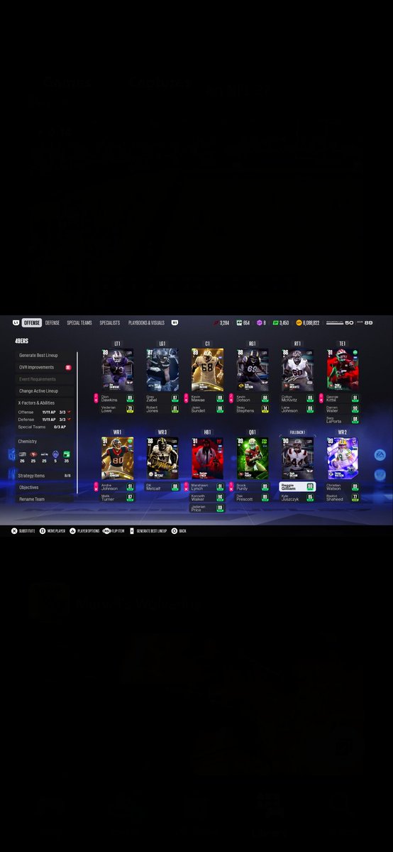 only42k's tweet photo. Most Feared Lineup 🎃 
25 49ers 
25 Seahawks
25 Collectors https://t.co/FKNaLeYohW