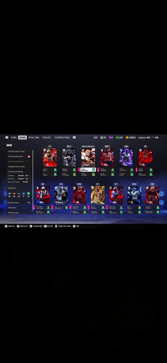 only42k's tweet photo. Most Feared Lineup 🎃 
25 49ers 
25 Seahawks
25 Collectors https://t.co/FKNaLeYohW