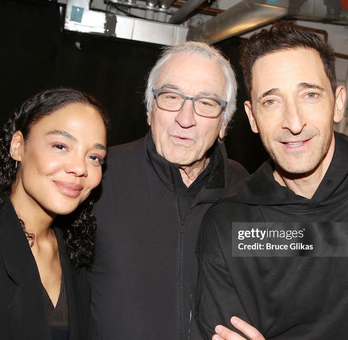 RobertDNiro_'s tweet photo. "The Fear of 13" backstage on Broadway at The James Earl Jones Theatre.

📸 #BruceGlikas https://t.co/P1mrzNF9co