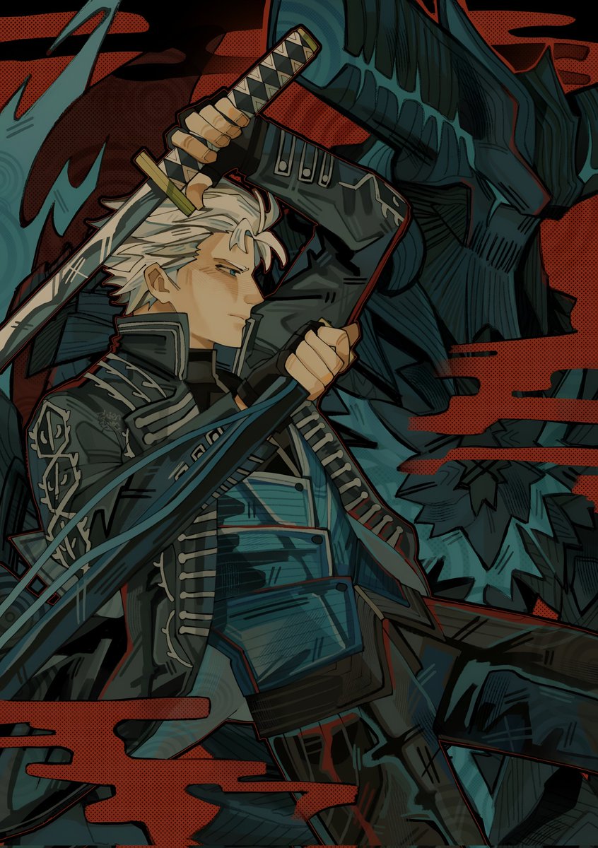 Stephanieizx's tweet photo. #DevilMayCry5 #Dante #Vergil #Nero #DMC https://t.co/n6TlKaEz1a