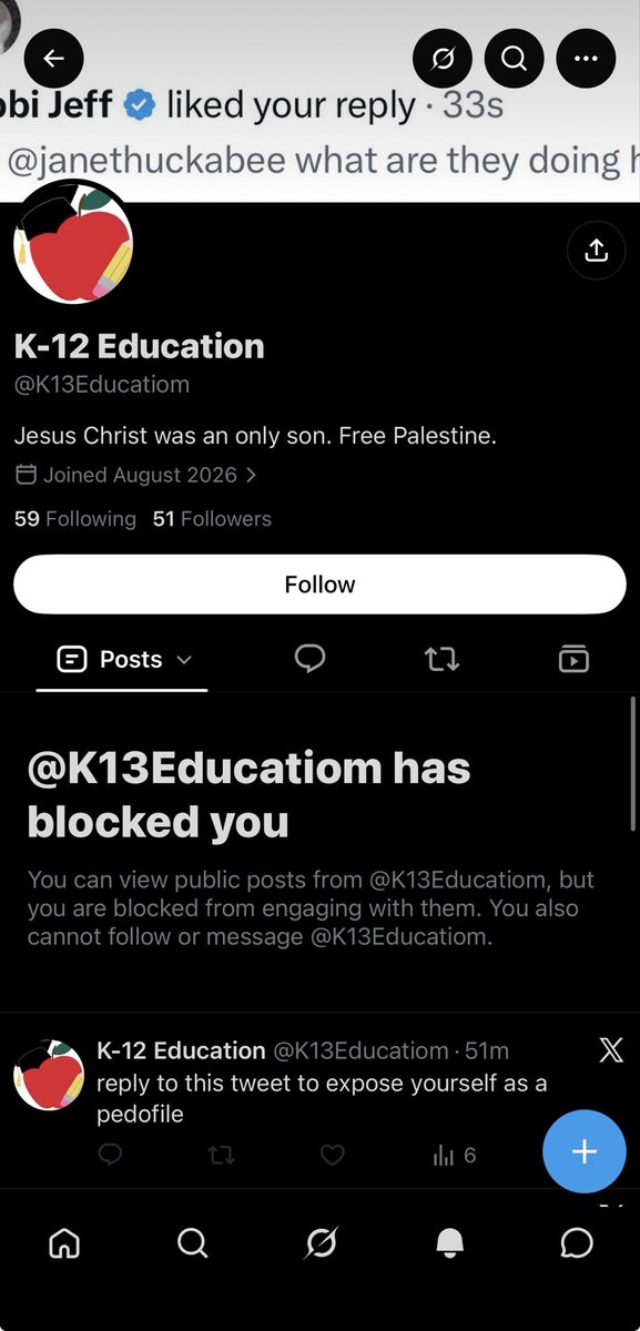 OGreenPlanet's tweet photo. @real_jmcsomeone @JamieAndroidG At least this guy finally realizes I’m a grown adult and not a kid. Probably why he blocked me because he’s disappointed he’s not talking to a minor lol https://t.co/Wk1yrBG9gt