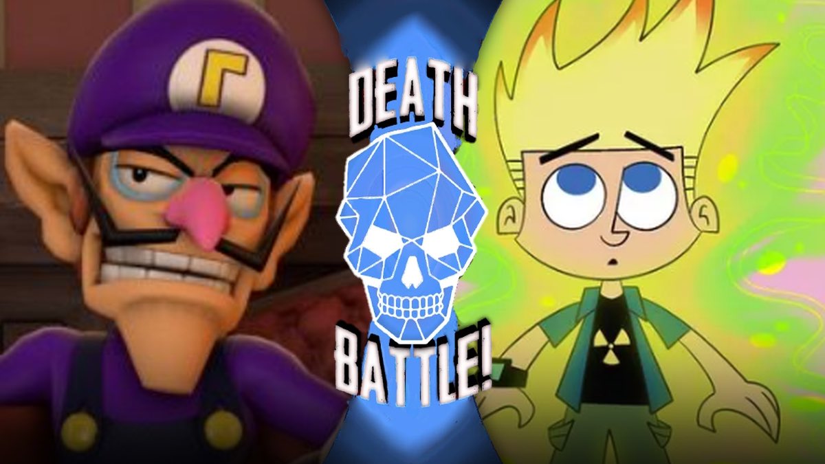 DeathBattleBot's tweet photo. DEATH BATTLE! Waluigi VS Johnny Test https://t.co/9mv7kemaIY