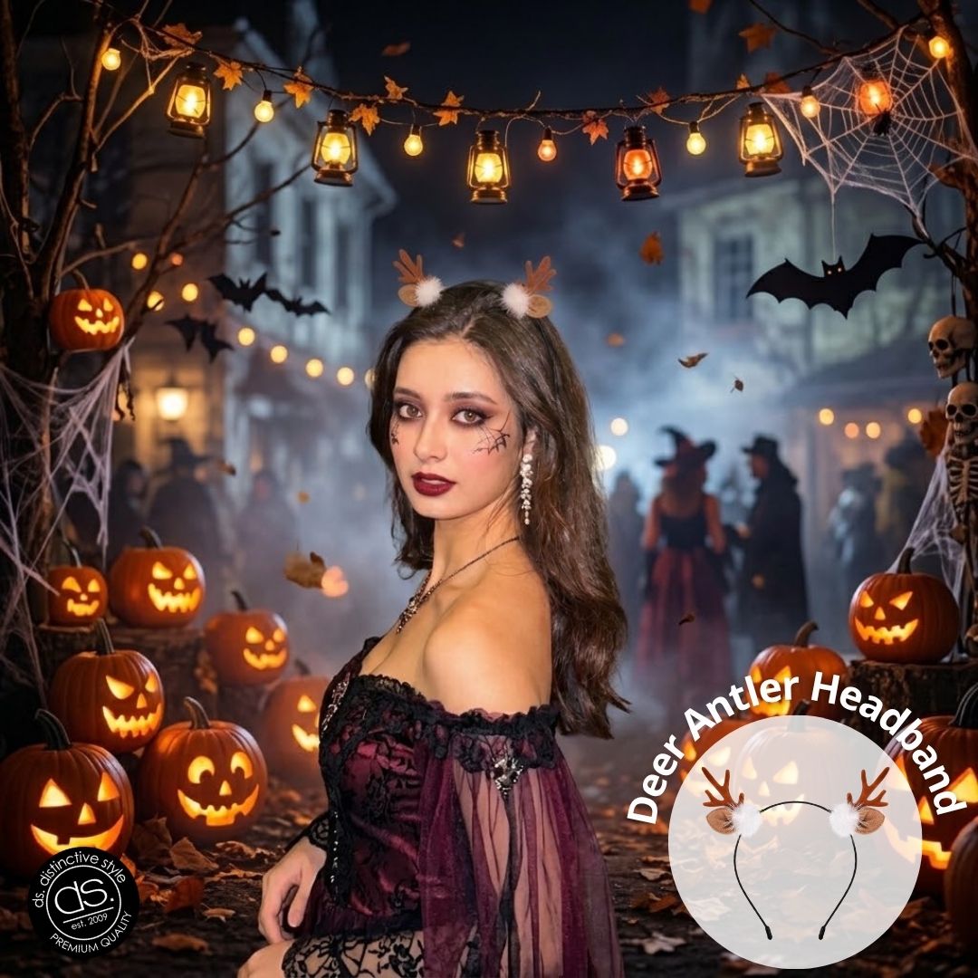 DSstyles's tweet photo. Channel your inner forest spirit with a playful twist! ✨
👉 Get yours today: https://t.co/nTL3nzavcy
Complete your seasonal look with this cozy, plush Deer Antler Headband.
#Halloween #SpookySeason #HalloweenFashion #headband #CostumeParty https://t.co/nlpbkpLd8W