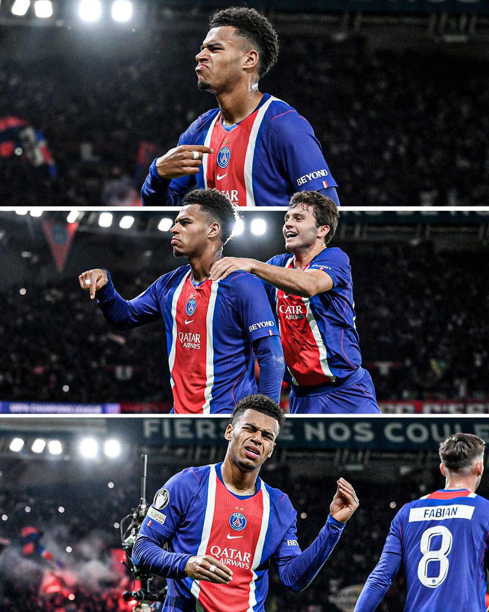 ESPNUK's tweet photo. Désiré Doué reminding them 👀🥶 https://t.co/ZYMydPtP8B
