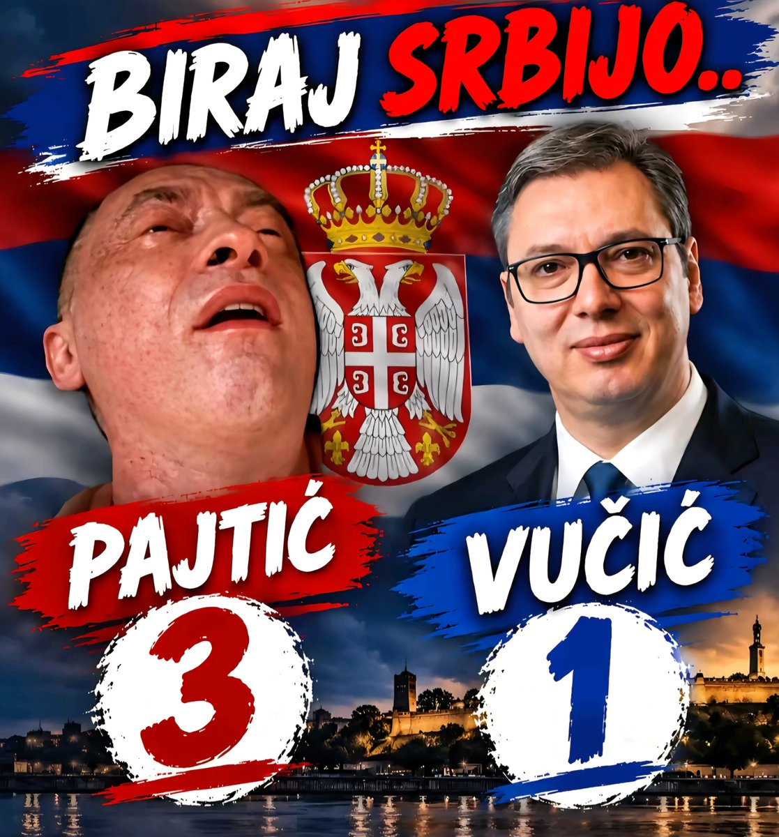 mnatasa27's tweet photo. Za Srbiju koja ide napred, za zajedništvo, stabilnost i bolju budućnost!
#fyp #ujedinjenasrbija #vucic https://t.co/gCa1vWbCuD