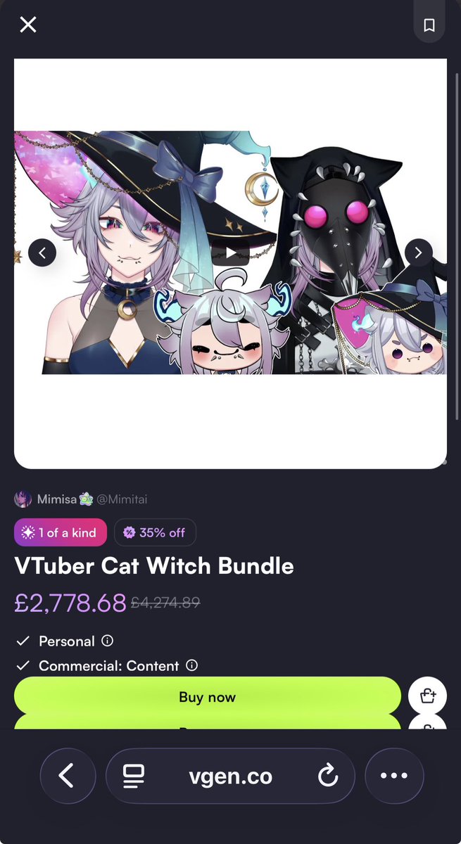sleepymafuu's tweet photo. This deal will soon be ending on the 31st of October 

VTuber bundle , ready to stream 
3500 then goes back to 4300 after.

#VTuber #VTubers #Adopt #Adoptables https://t.co/eBfftP4dki