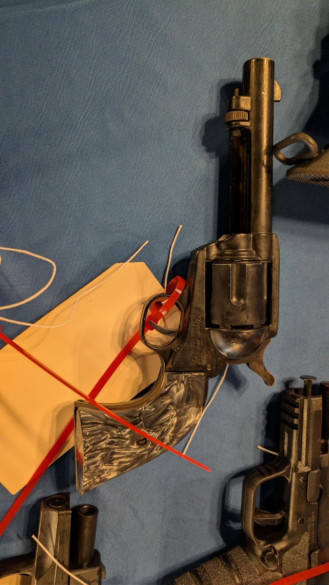 GinoFanelli's tweet photo. The New York State attorney general's office appears to have purchased and put on display a vintage Crosman pellet gun at its gun buyback in Rochester today https://t.co/dIBVmusIFk
