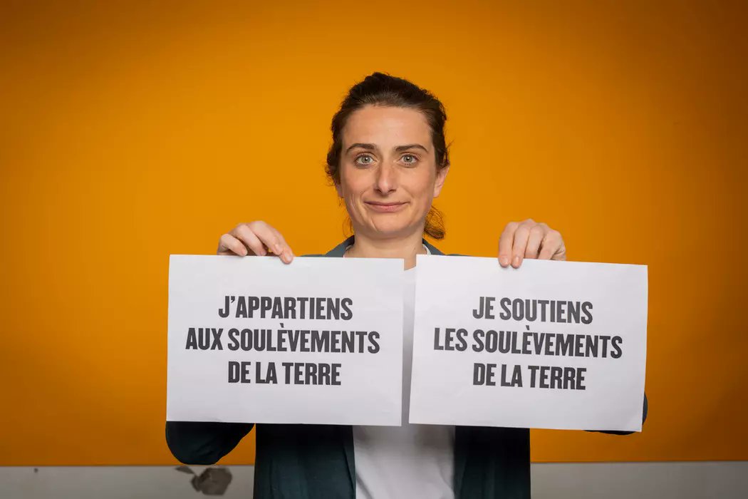 FrDesouche's tweet photo. Bonsoir @MaximeSwitek, pourquoi ne pas interroger @marinetondelier sur ses liens avec les Soulèvements de la Terre, mouvement auquel appartiendrait l’incendiaire présumé de la mairie de Limoges ? https://t.co/4njMStMVpn