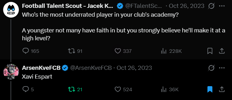 ArsenKveFCB tweet picture
