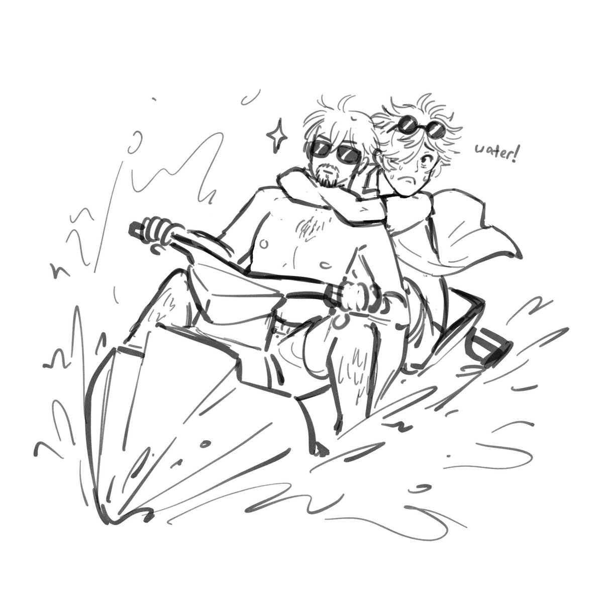 pyunchuo's tweet photo. Orufrey 2026 kinktober day 1 - watersports

Yeah! https://t.co/F7ssXsJ0py