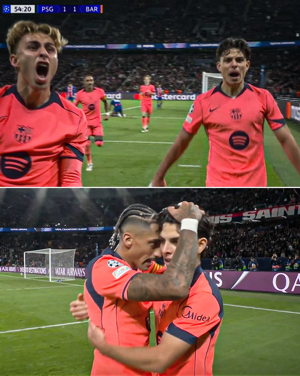 ESPNFC's tweet photo. 19-YEAR-OLD XAVI ESPART EQUALIZES FOR BARCA ON HIS FIRST-EVER UCL START 🔥 https://t.co/nf66BIi8wH