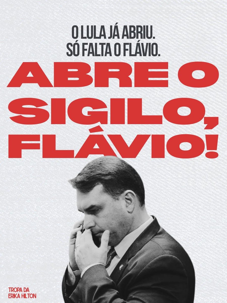Fabiola81557590's tweet photo. @vinicios_betiol Sem mimimi #AbreOSigiloFlavio
#ExplicaAnaClaraFlavio https://t.co/oz0hMmQOvA