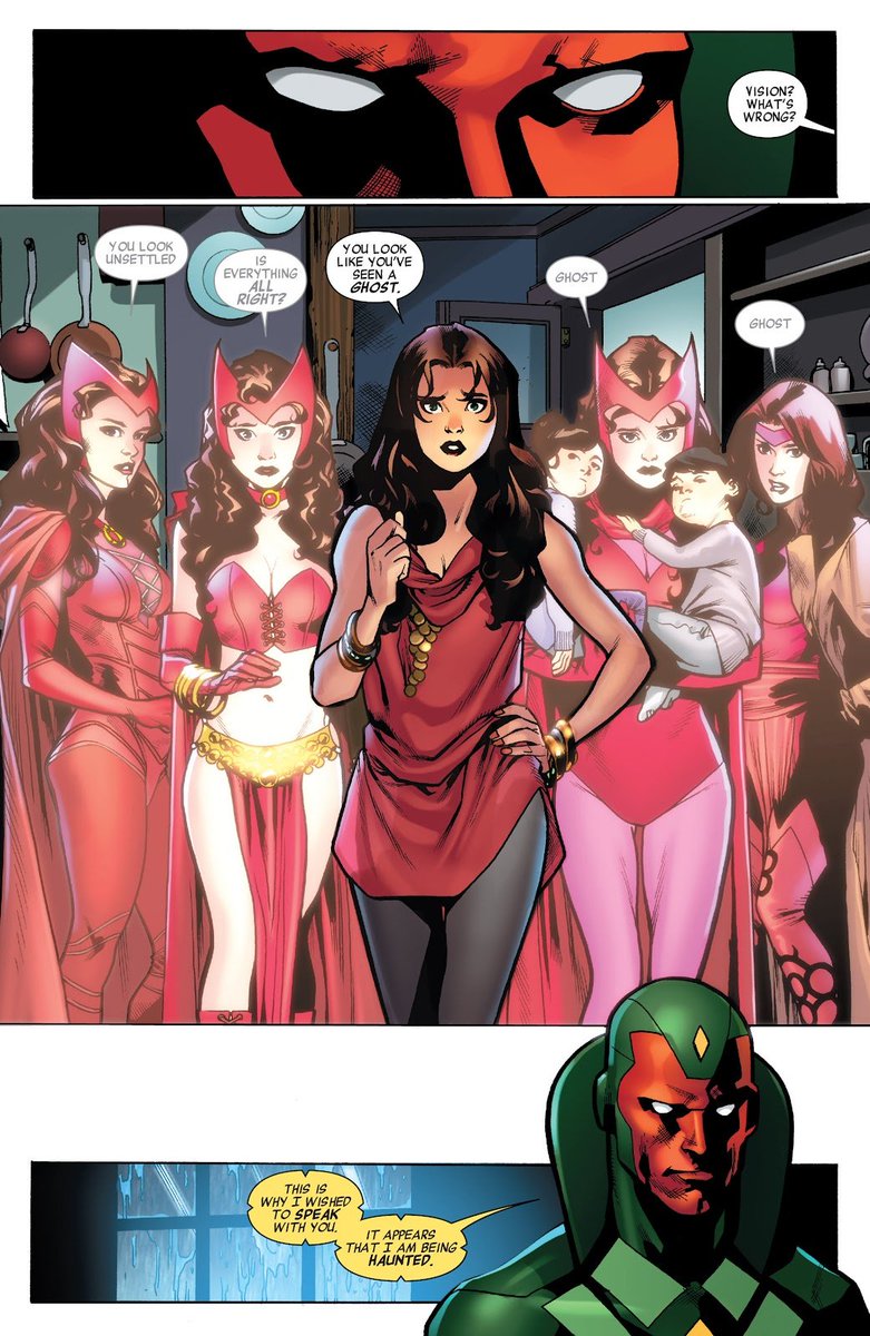 Fenty_haran2's tweet photo. Thinking about that time Vision had to erase his emotions and love for Wanda so he could remain a proper functioning being

Ohhh Wandavision, the doomed lovers. https://t.co/j7MYCH0cuC