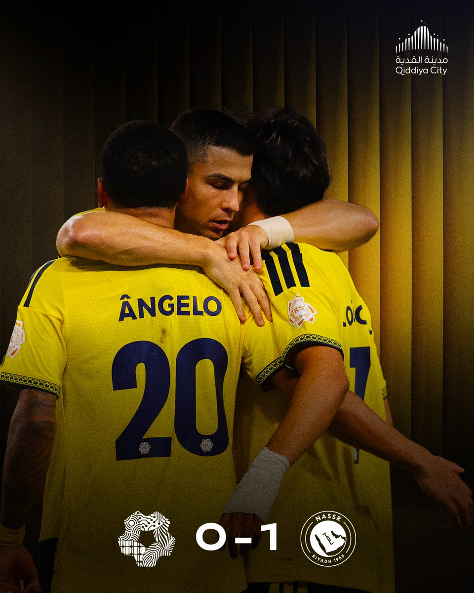 qiddiyafootball's tweet photo. شمـس النصـــر ما تغيــب 💛
مبروك لـِ @AlNassrFC وجمهوره!

#اللعب_يحيينا https://t.co/JTbpX5kqR0