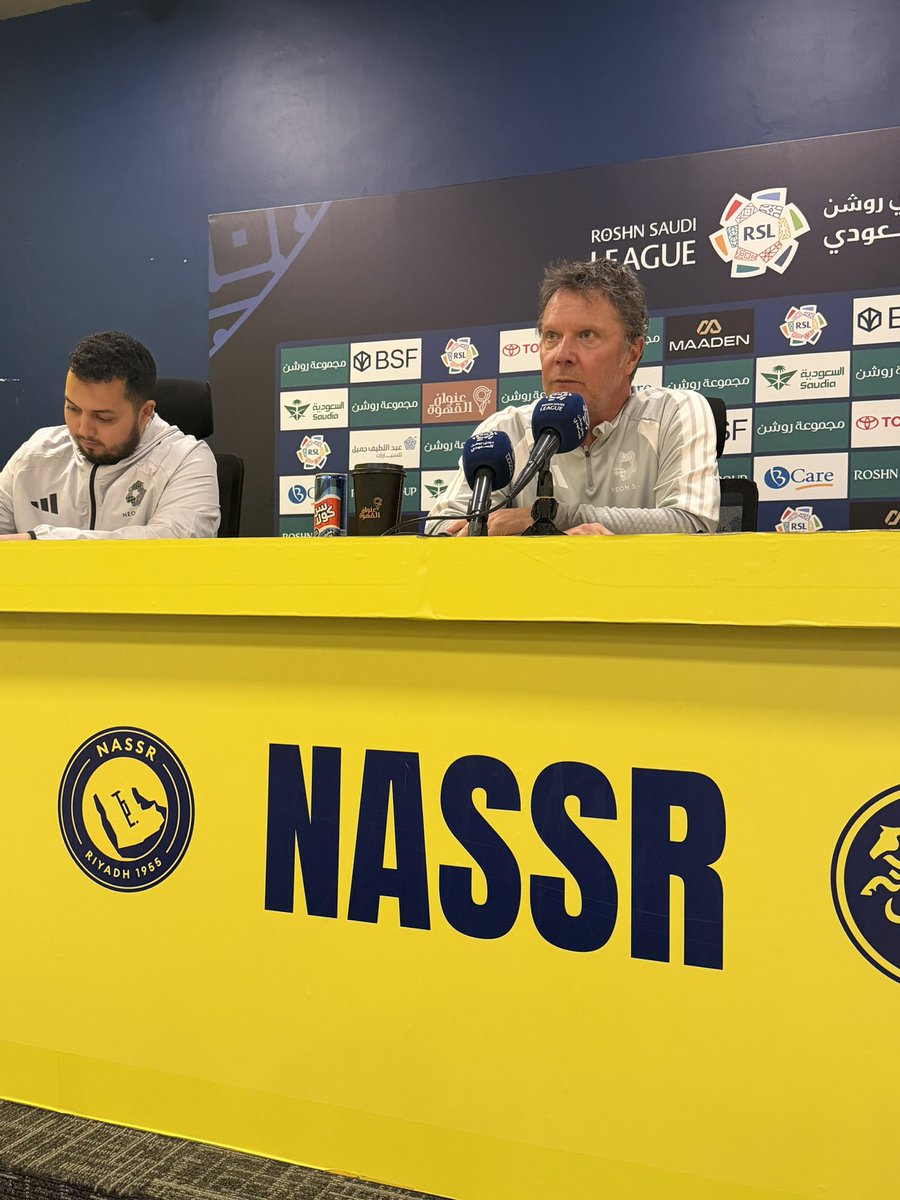 ayed_mbs's tweet photo. مدرب نيوم 🎙️:
النصر لديه نجوم وكان سبب غضبي الشوط الاول على ركلة الجزاء ، لأن اللاعب أصيب وكنا قلقين على إصابته . https://t.co/cOEl5iZsuY