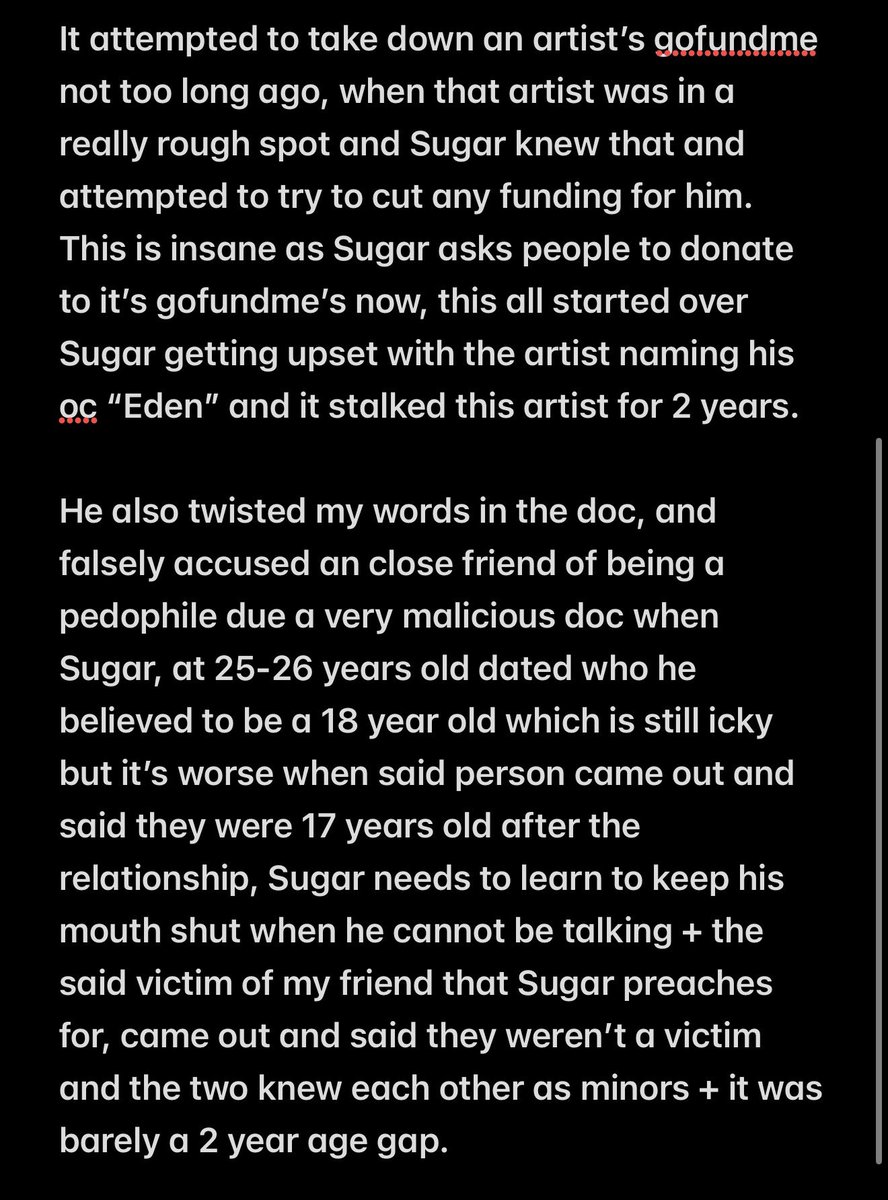 ovenpIay's tweet photo. Okay redoing cause twitter deleted my thread because I can’t have nothing

#vrtuber #cookierun

Hi, please don’t support @Starpawp he is a serial stalker, racist, and a borderline pedophile. https://t.co/n1rU9BkZlh