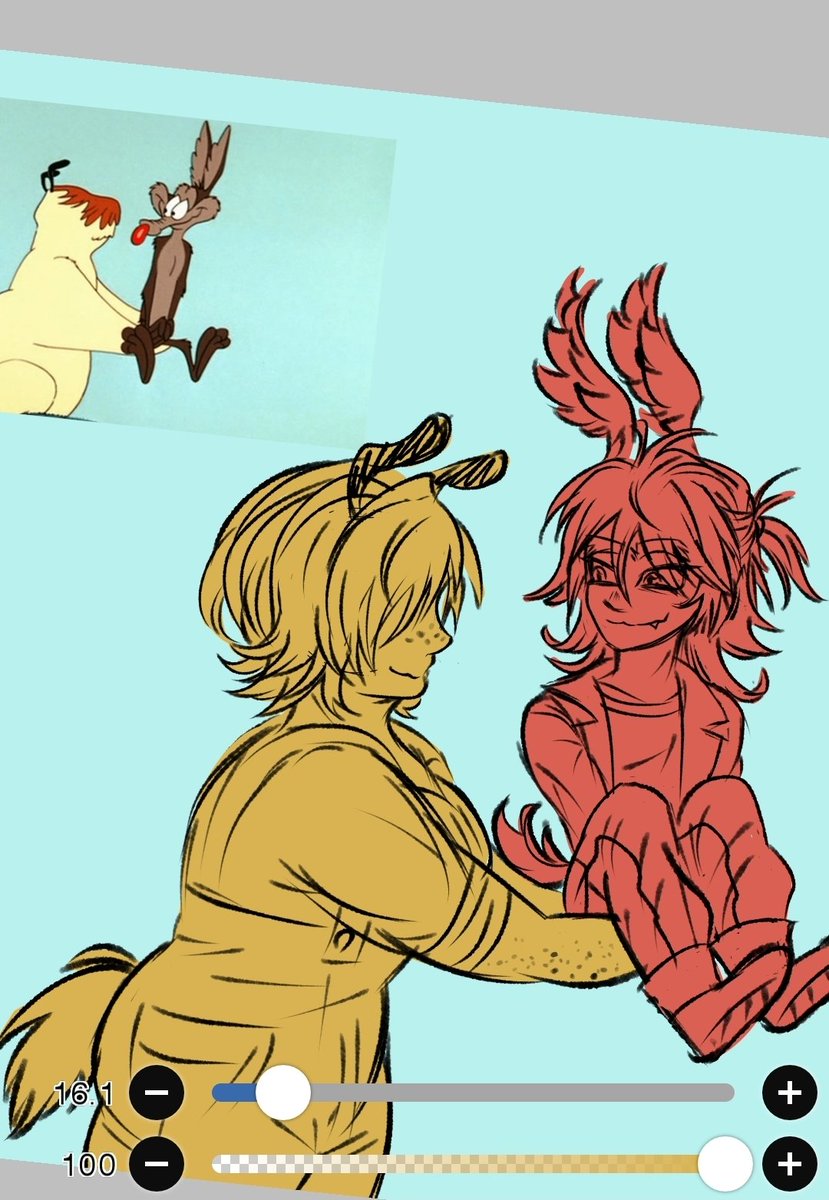 Usagivivy's tweet photo. A #sheepwolf wip? because they are too cute https://t.co/yKuV6xiJYb
