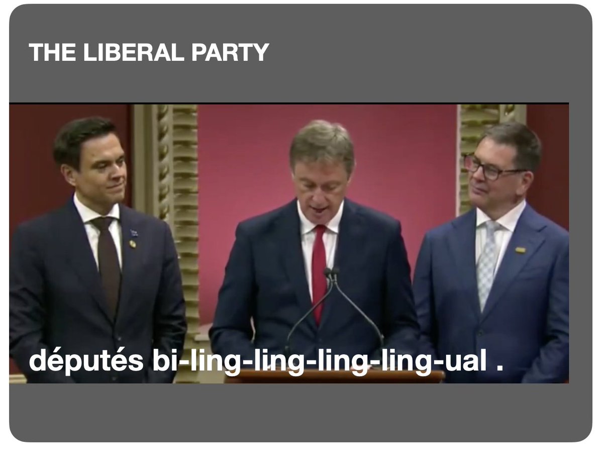 novomtl's tweet photo. Où ailleurs , au Canada, on respecte le français  comme ces députés respectent l'anglais ?
#polmtl #polqc https://t.co/Za2WjO4iNy