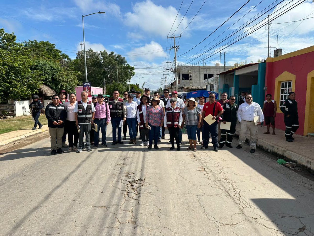 SECTURCampeche's tweet photo. Junto a la Autoridad del Patrimonio Cultural del Estado de Campeche , realizamos un recorrido 𝗲𝗻 𝗣𝗼𝗺𝘂𝗰𝗵 𝗽𝗮𝗿𝗮 𝗳𝗼𝗿𝘁𝗮𝗹𝗲𝗰𝗲𝗿 𝗹𝗮 𝗼𝗿𝗴𝗮𝗻𝗶𝘇𝗮𝗰𝗶𝗼́𝗻 𝗱𝗲𝗹 𝗙𝗲𝘀𝘁𝗶𝘃𝗮𝗹 𝗱𝗲 𝗗𝗶́𝗮 𝗱𝗲 𝗠𝘂𝗲𝗿𝘁𝗼𝘀 ❞𝗣𝗼𝗺𝘂𝗰𝗵 𝗽𝗮𝗿𝗮 𝗲𝗹 𝗠𝘂𝗻𝗱𝗼❞ 𝟮𝟬𝟮𝟲 https://t.co/19mLCczvU3
