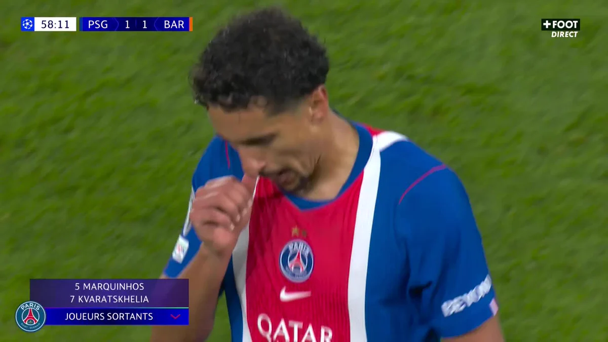 Coup dur sur coup dur pour le PSG : après Dembélé, c'est maintenant Kvaratskhelia et Marquinhos qui…