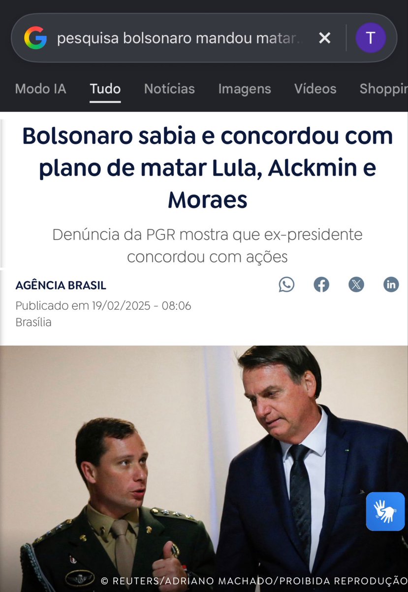 thiegocomenta's tweet photo. #PesquiseBolsonaroMandouMatarLula https://t.co/sjcTl0JMY8