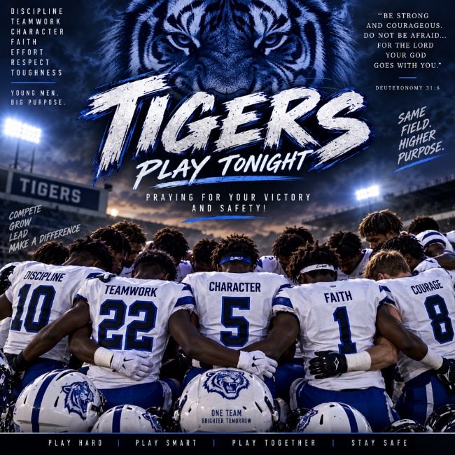 kadynshelvin11's tweet photo. 10/16/26
LRCA (Tigers) vs Teurlings Catholic (Rebels)
Solid return after two weeks off rehabbing shoulder! Limited action
3 Targets
2 Receptions
20 Yards
Special Thanks to the Athletic Staff I think the shoulder is holding up well #GodSpeed๐ซ https://t.co/aou46PKNyM