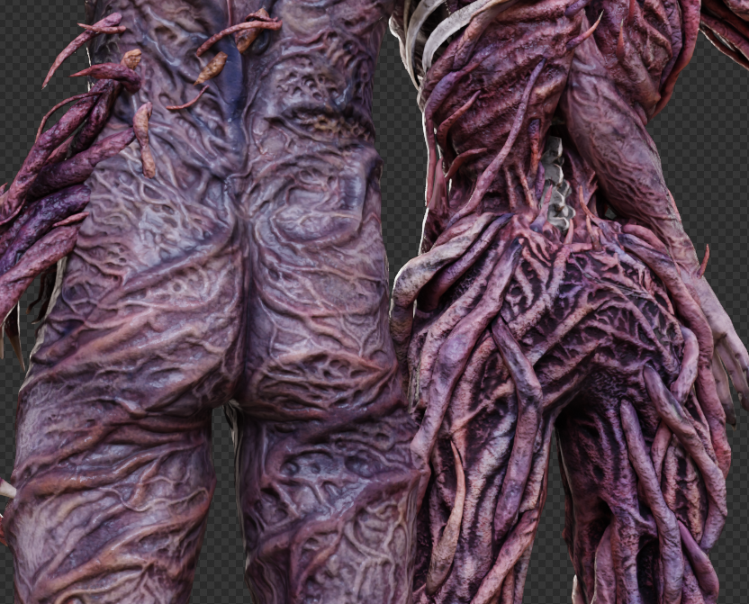 Springey_'s tweet photo. Little Vecna comparison https://t.co/qu3fwXQGmc