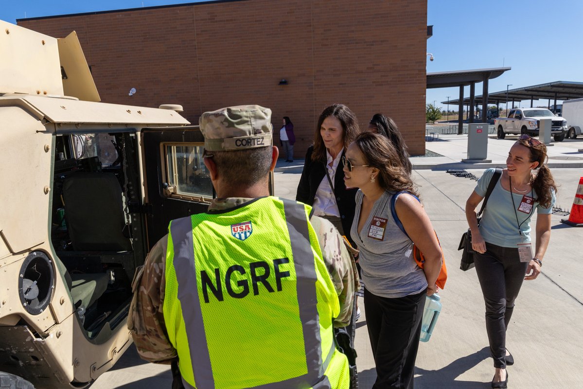 TheCalGuard's tweet photo. The Governor’s Innovation Fellows recently visited the California Military Department Headquarters. They are members of a program managed by the Office of Data and Innovation. They met with leaders and staff and learned how the department serves Californians through emergency response, operations, and innovation.
 
The visit gave Fellows a firsthand look at how CMD carries out its mission and approaches challenges bringing new perspective to the work they are leading across state government.
 
The third cohort includes 15 Fellows from 7 agencies and 11 departments. Under ODI's leadership, the Fellows are tackling priority projects focused on improving government efficiency, service delivery, and the experience of Californians. @CAgovernor @CaliforniaODI