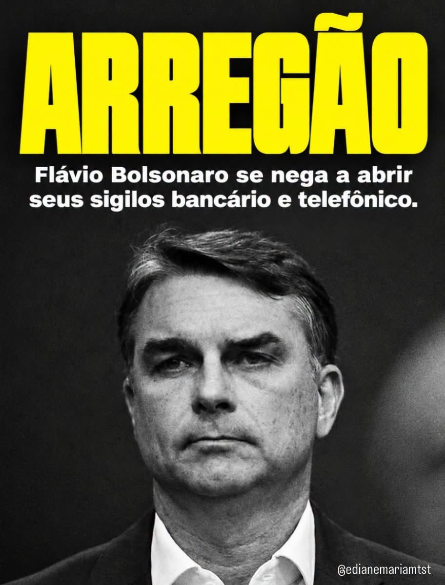 RachelSherazade's tweet photo. O que Flávio Bolsonaro tem a esconder do seu eleitor? https://t.co/GOQq47UEPV