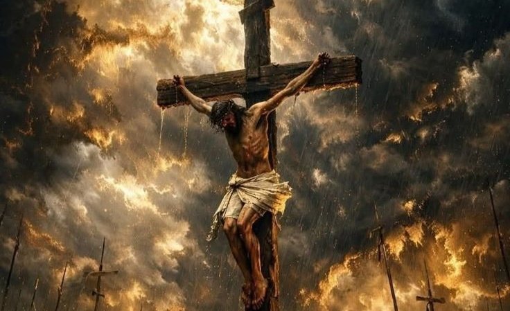 MaliciousChrist's tweet photo. @773_616 @Jvnior You worship a godman with an assh0lê and a diçk nailed on a piece of timber https://t.co/iQAZt4GhH7