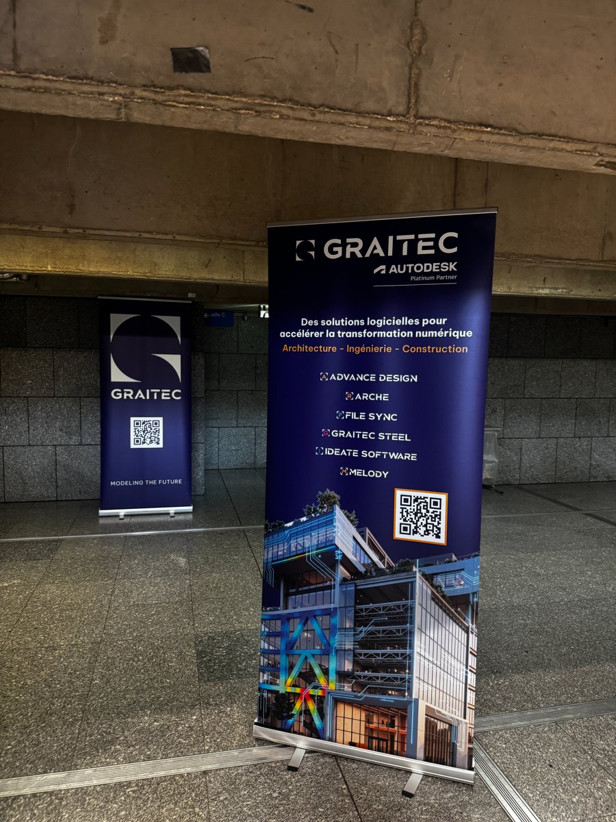 IdeateSoftware's tweet photo. GRAITEC was proud to sponsor Release AEC in Paris today!

From GRAITEC and Autodesk presentations to Chourouk Bouhmala's session on optimizing Revit data with Ideate Software, one takeaway stood out: better data is the foundation for better AI. 🤖

#ReleaseAEC #Revit #BIM https://t.co/a6whvXD2uq