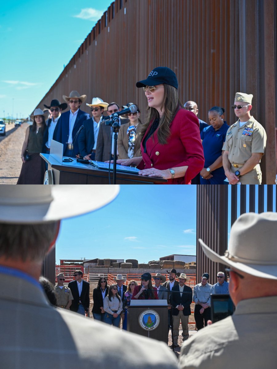 Screwworm_RR's tweet photo. NEW: @SecRollins announced the next steps in @USDA’s phased reopening of southern livestock ports:  
  
🐂 COLUMBUS, NM: Planned reopening to cattle on October 26. Every animal must undergo multiple inspections before entering the U.S.  
  
🐎 SANTA TERESA, NM: Horse imports are planned to resume on October 26. Import quarantine must take place at the USDA-approved facility on the U.S. side. Mexican-side import quarantine facilities remain closed. 
  
🐂 NOGALES, AZ: Planned reopening to cattle imports on November 30, if conditions continue to support safe trade and required inspection arrangements and infrastructure are in place.  
  
Protecting American livestock remains the priority.